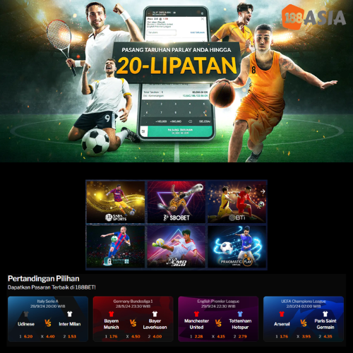 188Asia - Judi Bola Sportsbook spektakuler